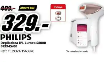 MediaMarkt Depiladora IPL Lumea S8000 BRI945/00 oferta