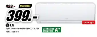 MediaMarkt Split Inverter LGPLUSECO12.SET oferta