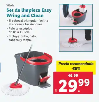 Lidl Set de limpieza Easy Wring and Clean oferta