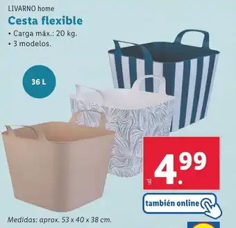 Lidl Cesta flexible oferta