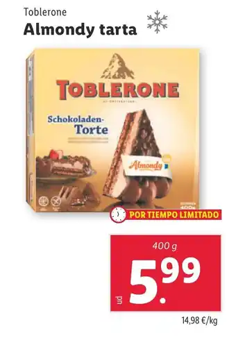 Lidl Almondy tarta oferta