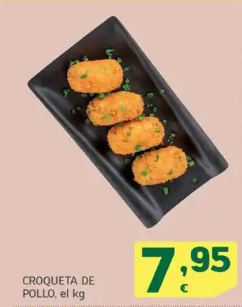 HiperDino CROQUETA DE POLLO, el kg oferta