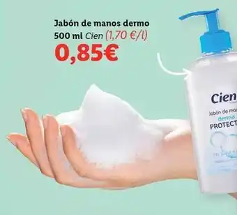 Lidl Cien - jabon de manos dermo oferta