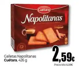 Unide Supermercados Cuétara - galletas napolitanas oferta