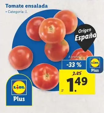 Lidl Tomate ensalada oferta