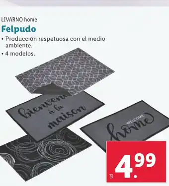 Lidl LIVARNO home Felpudo oferta