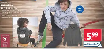 Lidl pepperts!Ⓡ Sudadera con capucha oferta