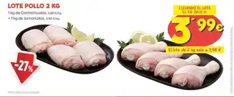 AhorraMas LOTE POLLO 2 KG oferta