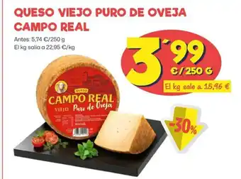 AhorraMas QUESO VIEJO PURO DE OVEJA CAMPO REAL oferta