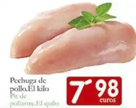 Supermercados Bip Bip Pechuga de pollo oferta