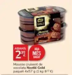 Consum Nestlé - gold mousse cruixent de xocolata oferta