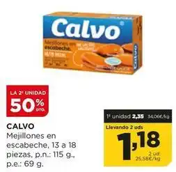 Alimerka Calvo - mejillones en escabeche oferta