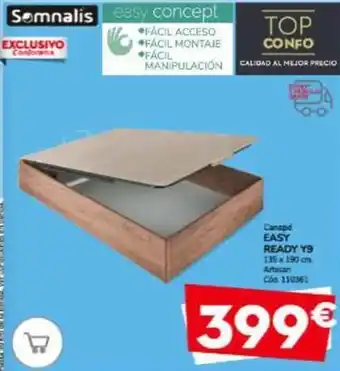 Conforama Somnalis - canape easy ready y9 oferta