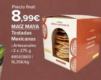 Costco MAÍZ MAYA Tostadas Mexicanas oferta