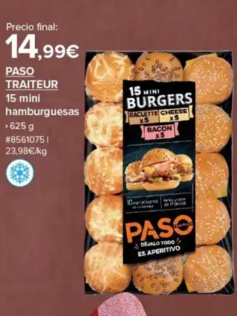 Costco PASO PASO TRAITEUR 15 mini oferta