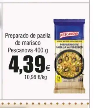 FROIZ Preparado de paella de marisco Pescanova 400 g oferta