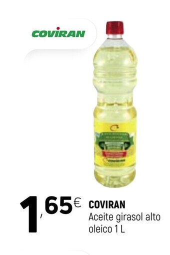 Coviran Coviran Aceite girasol alto oleico 1L oferta