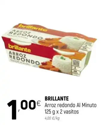 Coviran Brillante Arroz redondo Al Minuto 125g x 2 vasitos oferta