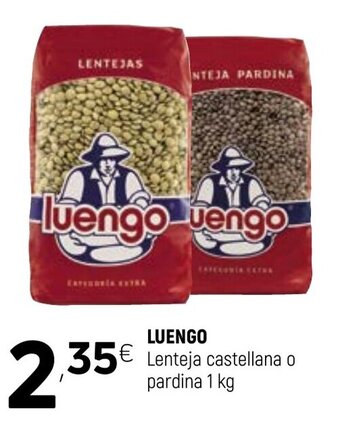 Coviran Luengo Lenteja castellana o pardina 1kg oferta