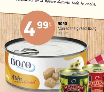 Coviran Noro Atún aceite girasol 650g oferta