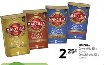 Coviran Marcilla Cafè molido 250g oferta