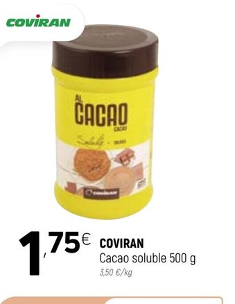 Coviran Coviran Cacao soluble 500g oferta