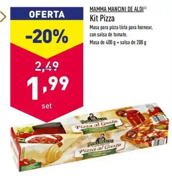 ALDI Mamma Mancini De Aldi Kit Pizza oferta