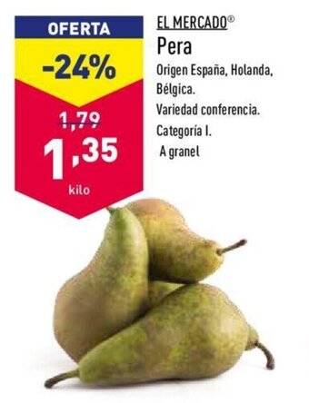 ALDI El Mercado Pera oferta