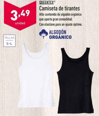 ALDI Queentex Camiseta de tirantes oferta