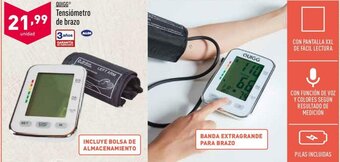 ALDI Quigg Tensiómetro de brazo oferta
