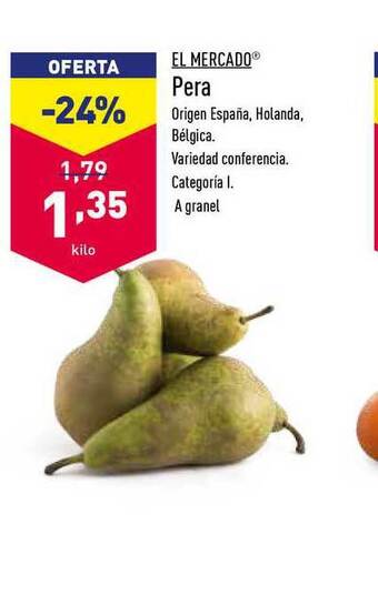 ALDI El Mercado Pera oferta