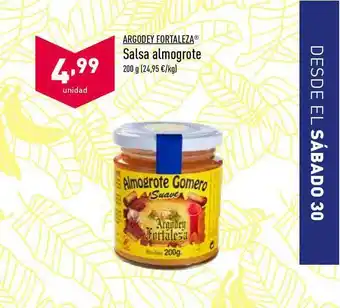 ALDI Argodey Fortaleza Salsa Almogrote 200g oferta
