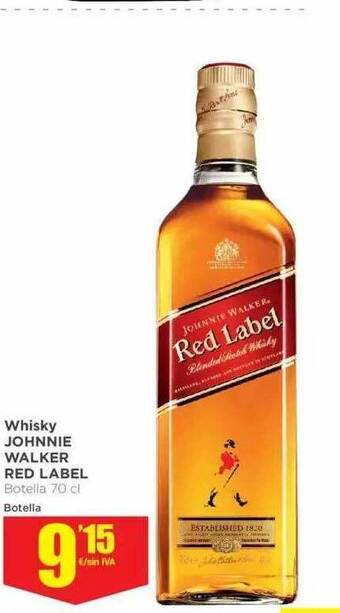 Makro Whisky Johnnie Walker Red Label oferta