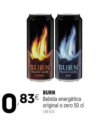 Coviran Burn Bebida energètica original o zero 50cl oferta