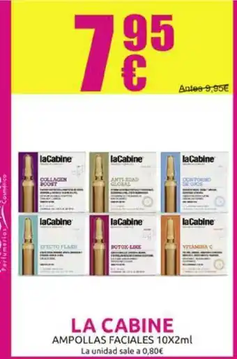 La Cabine Ampollas Faciales 10 x 2ml