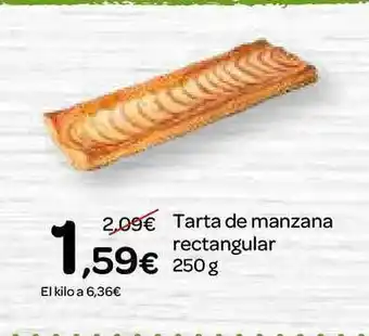 Dialprix Tarta De Manzana Rectangular 250g oferta
