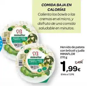 Dialprix Hervido De Patata Con Brócoli Y Judía Mimaflor 270g oferta