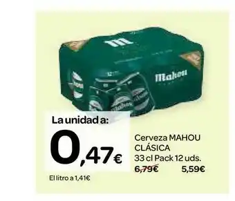 Dialprix Cerveza Mahou Clásica oferta