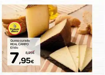 Dialprix Queso Curado Real Campo oferta