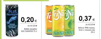 Cash Ifa Bebida Energética Blue Chameleon Refresco Trina Naranja Limón O Manzana oferta