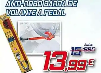 Aurgi Anti-robo Barra De Volante à Pedal oferta