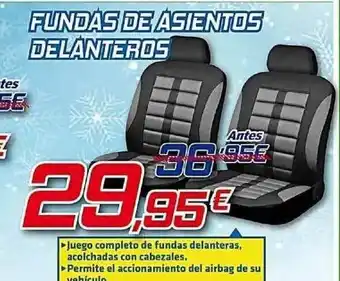 Aurgi Fundas De Asientos Delanteros oferta