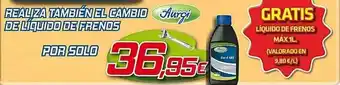 Aurgi Realiza También El Cambio De Líquido De Frenos Aurgi oferta