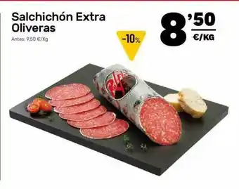 AhorraMas Salchichón Extra Oliveras oferta