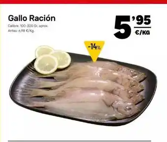 AhorraMas Gallo Ración oferta