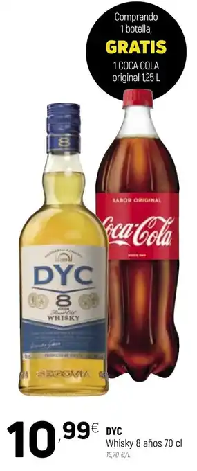 Coviran DYC Whisky B años 70cl oferta