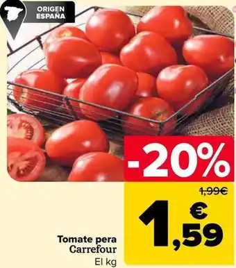 Carrefour Carrefour - tomate pera oferta