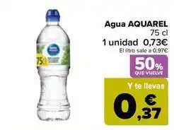 Carrefour Aquarel - agua oferta