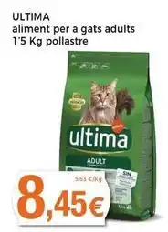 Keisy Última - aliment per a gats adults oferta