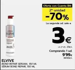 BM Supermercados Elvive - sérum bond repair oferta